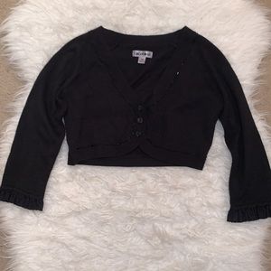 Girls black sweater